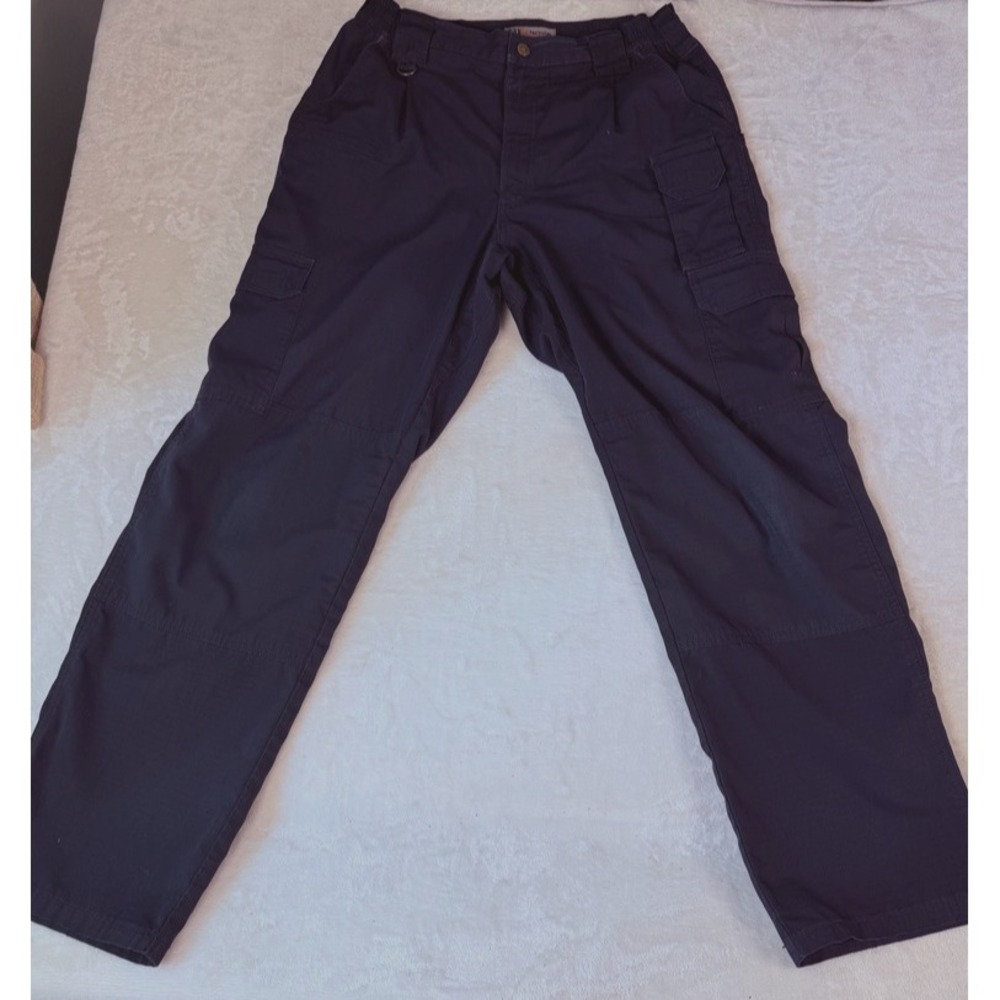 5.11 Tactical Ripstop Cargo Pants Navy Utility Duty Pants Mens 38x30